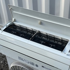 取付け可 ! !◇パナソニック エアコン 8畳用 2017年製 ナノイーX 内部クリーンCS-25DZE5 保証付き！取り外し無料 ! !の画像