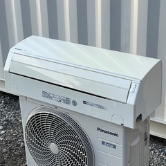 取付け可 ! !◇パナソニック エアコン 8畳用 2017年製 ナノイーX 内部クリーンCS-25DZE5 保証付き！取り外し無料 ! !の画像
