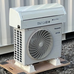 取付け可 ! !◇パナソニック エアコン 8畳用 2017年製 ナノイーX 内部クリーンCS-25DZE5 保証付き！取り外し無料 ! !の画像