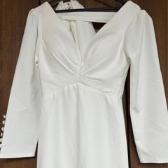 ウエディングドレス　未使用品　挙式　前撮りの画像