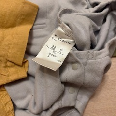 男の子ベビー ロンパース、セットアップ、シャツなどの画像