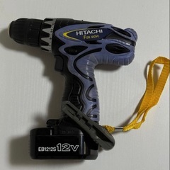HITACHI 12V充電式ドライバードリルセットの画像