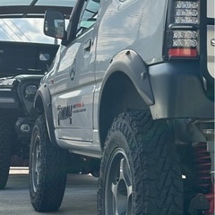 ジムニー　JB23 オーバーフェンダーの画像