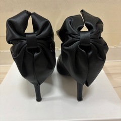 【ROYAL PARTY】サテン ハイヒール リボン付きの画像
