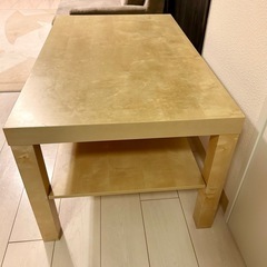 【無料】IKEAイケア リビングテーブル　LACKラック の画像