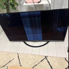 「SHARP AQUOS 4K 50インチ 4T-C50AN1 液晶割れジャンク／部品取り用 の画像