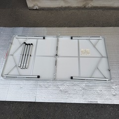 【コールマン】ナチュラルモザイクリビングテーブル/120プラス（高さ2段階）の画像