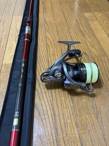 【美品】②ダイワトーナメントサーフPT31-425、パワーサーフ3500QD　1セット