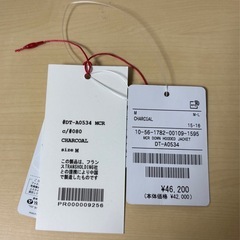 ダントン MCR DOWN HOODED JACKET チャコール Mサイズの画像