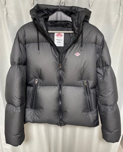ダントン MCR DOWN HOODED JACKET チャコール Mサイズ