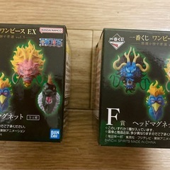 ONE PIECE ワンピース 一番くじ 四角なのに死角無し　F賞・I賞おまけ付の画像