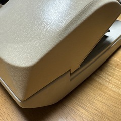 ほぼ未使用　ロータリーチェックライタ　小切手チェックライタの画像