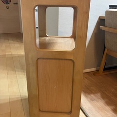 カリモク　電話台
の画像