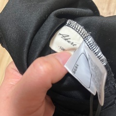 AKURE✨黒フリル付き✨オーバーオール✨サロペット✨の画像