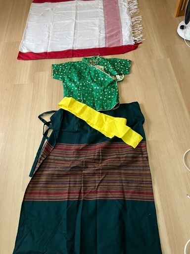 ネパールタマン族民族衣装　女性用　身長150cm〜155cm