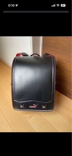 USED　天使のはね　セイバン　ランドセル　プーマ　男の子　ブラック　レッド