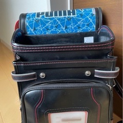 USED　天使のはね　セイバン　ランドセル　プーマ　男の子　ブラック　レッド
の画像