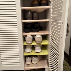 至急 【2/15,16引渡】下駄箱の画像