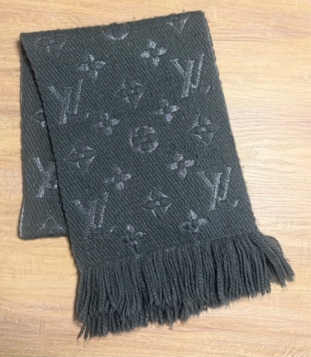 ルイヴィトン LOUIS VUITTON マフラー ロゴマニア シャイン M70467