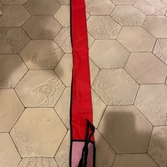 ダイワ ロッドケース 約86cm 赤 レッド 竿ケース 中古の画像