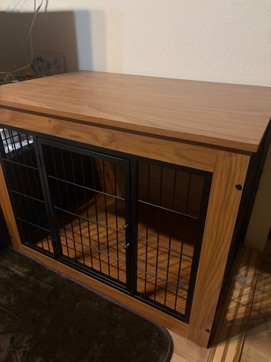 犬用ケージ ＊木製＊小型・中型犬用