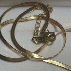 ネックレス　金色の画像