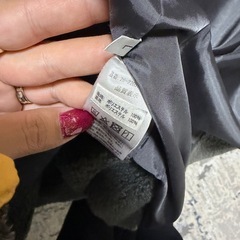 ボアロングコートの画像