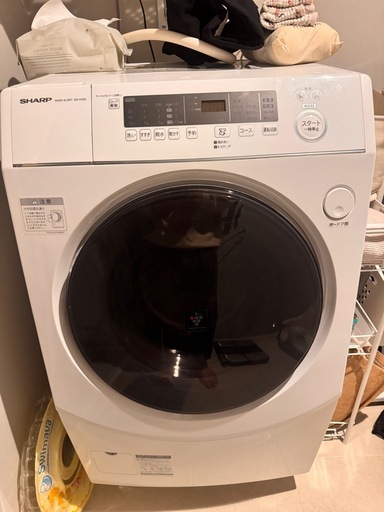 2022年式SHARPドラム型洗濯機