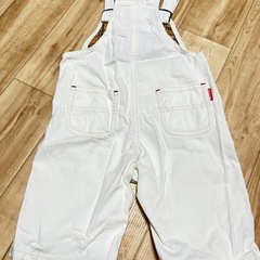 miki house✨希少カラーデザイン✨ロンパースオーバーオール✨サロペット✨の画像