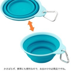 犬用食器　ぺたんこボウル　Sサイズの画像