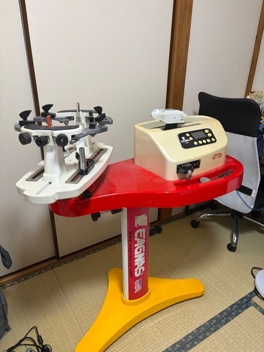 バドミントン　ガット張り機ジャンク
