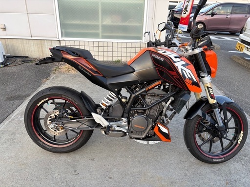 バイク KTM  DUKE125