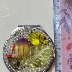 🐟キラキラ両面鏡🐟拡大鏡付きの画像