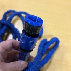 新品♪ホースセット 散水用 伸縮式の画像