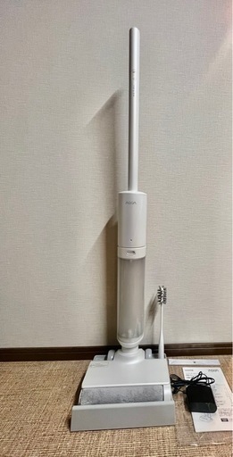 AQUA スティッククリーナー AQC-WX11 本体 (マロン) 紀三井寺の生活
