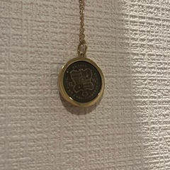 ⭐︎15日まで限定⭐︎マキシ　14k 刻印1883年ハワイアン王国希少コインネックレスの画像