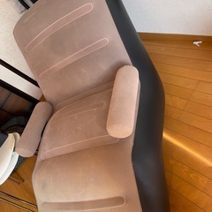 S字型 インフレータブルソファチェアの画像