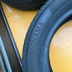 YOKOHAMA 195/55R16 2022年製 夏タイヤ 4本セット 残溝約6.3mmの画像