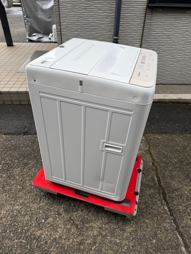 美品 Panasonic パナソニック 全自動洗濯機 6kg ライトベージュ NA-F6B3-C