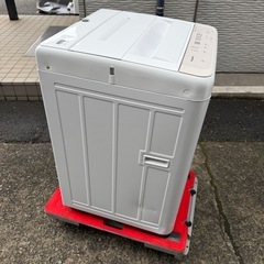 美品 Panasonic パナソニック 全自動洗濯機 6kg ライトベージュ NA-F6B3-C の画像