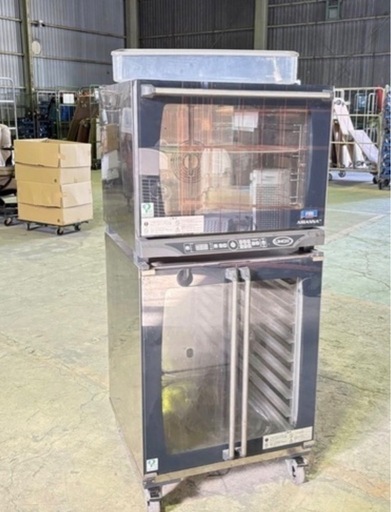 【業務用】UNOX ベーカリーオーブン XFT-135 / 架台付 / 200V 動作品/清掃済み