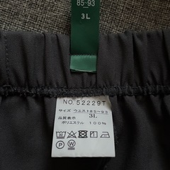 ②【未使用品】日本製 未使用品 大きいサイズ・レディースパンツの画像