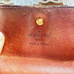 ルイヴィトン　2つ折財布の画像