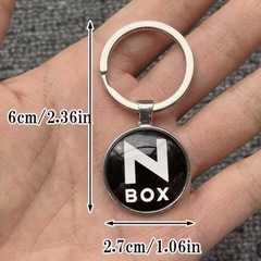 キーホルダー　ステンレススチール製 高耐久性　サビ無い　新品未使用品の画像