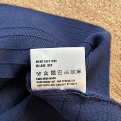 miumiuノースリーブタイトニットワンピースの画像