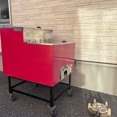 【動確済み】  アサヒサンレッド　焼き芋　いもランド　AY-1000 LPガス　業務用　とうもろこし　ジャガイモ　オールラウンドタイプの画像