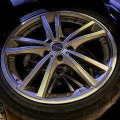 早い者勝ち　18インチ　アルミホイールセット　スポルシュ　シュタイナーの画像