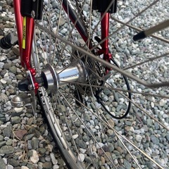 KHS F-20RC Tiagra 2×10s 折りたたみ自転車 レッド　カーボンフォークです。の画像