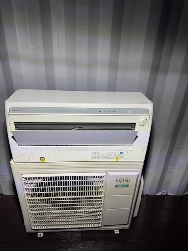 【エアコン 23畳用✨保証あり】富士通 エアコン 23畳 工事費込み 2018年製
