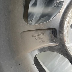 美品　200系ハイエース用 WORK ワーク　タイヤホイールセット　17インチの画像